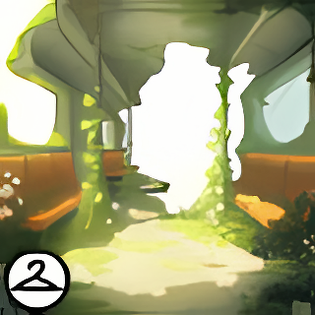 Blooming Subway Car