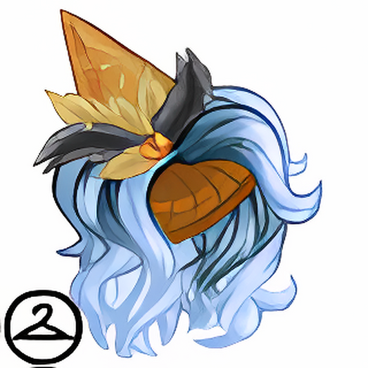 Dyeworks Blue: New Year Celebration Wig