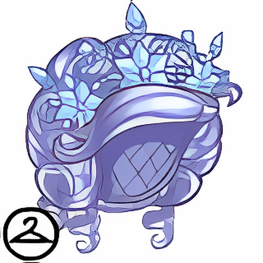 Snow Queen Wig and Crown