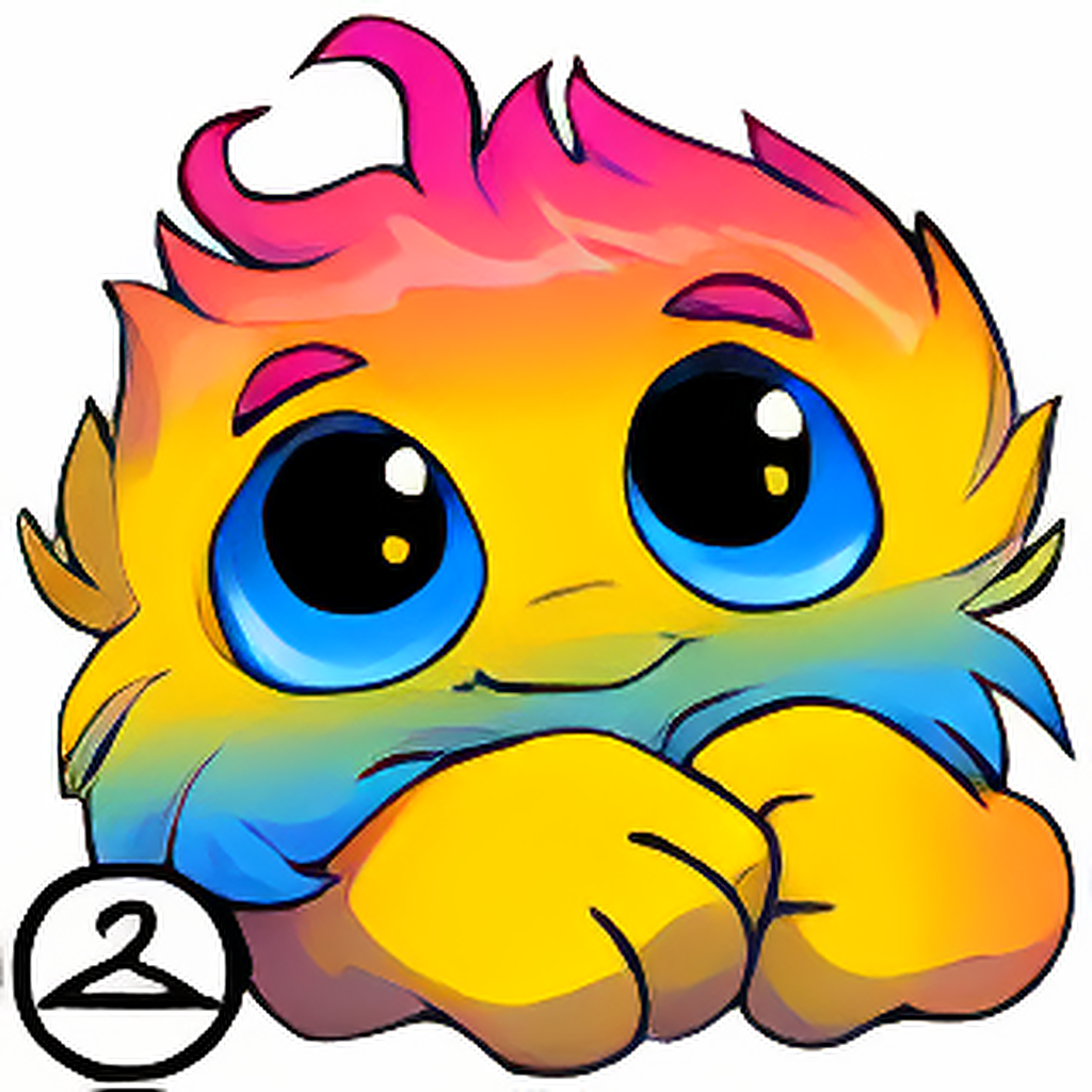 Prismatic Pansexual: Adoring Rainbow JubJub