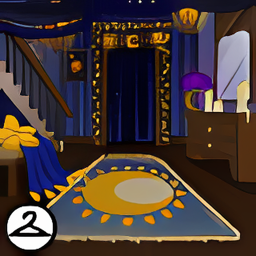 Celestial Entryway Background