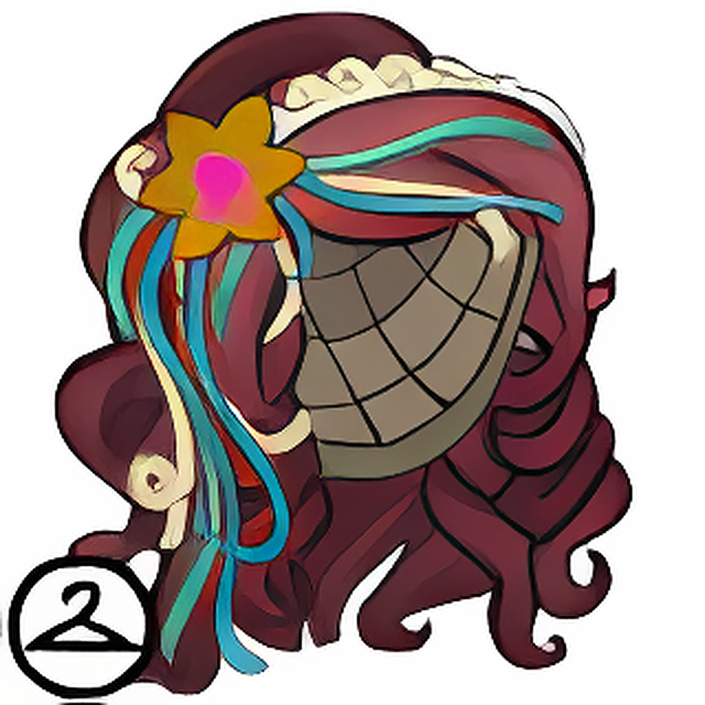 Glitter and Trim Wig