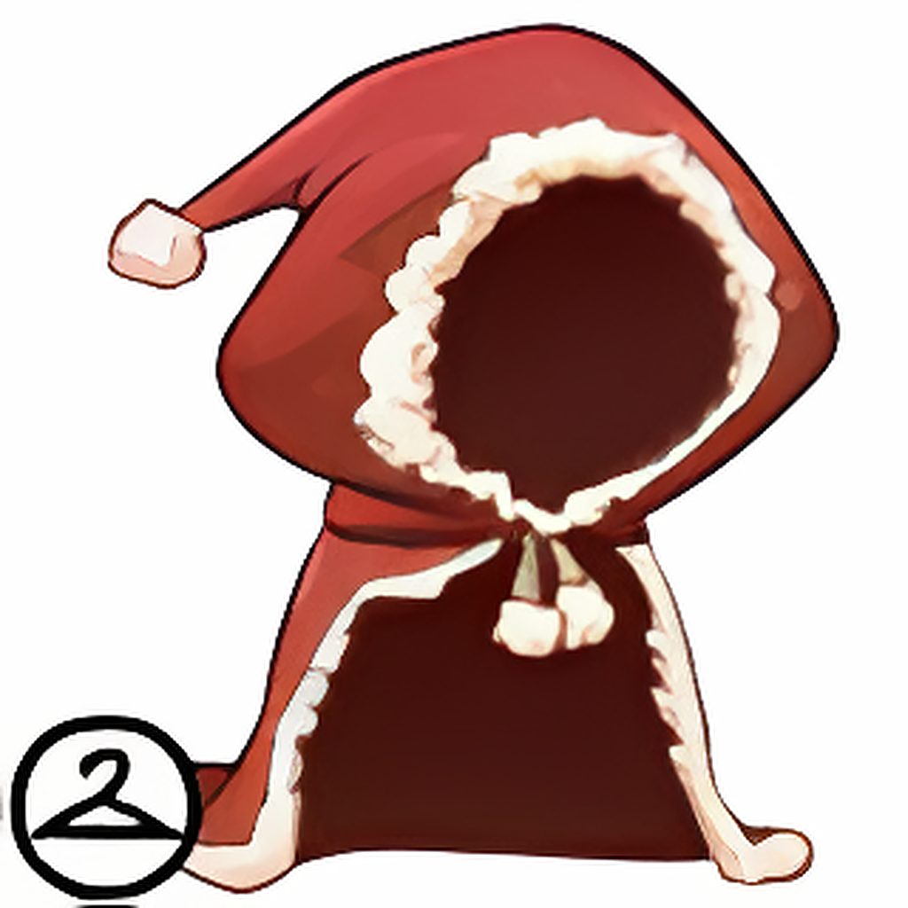 Hooded Santa Cloak