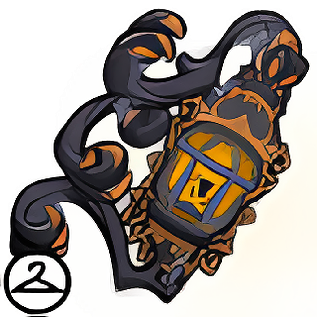 Infested Iron Lamp