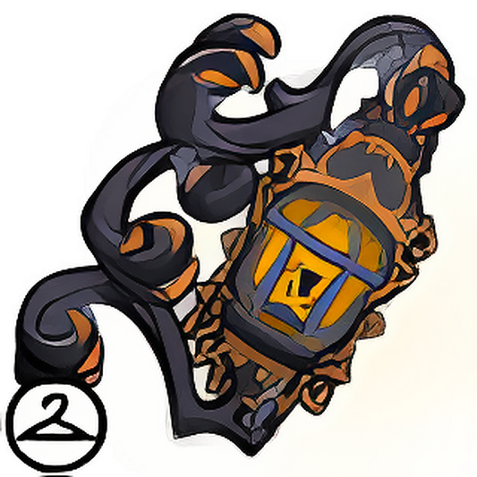 Infested Iron Lamp