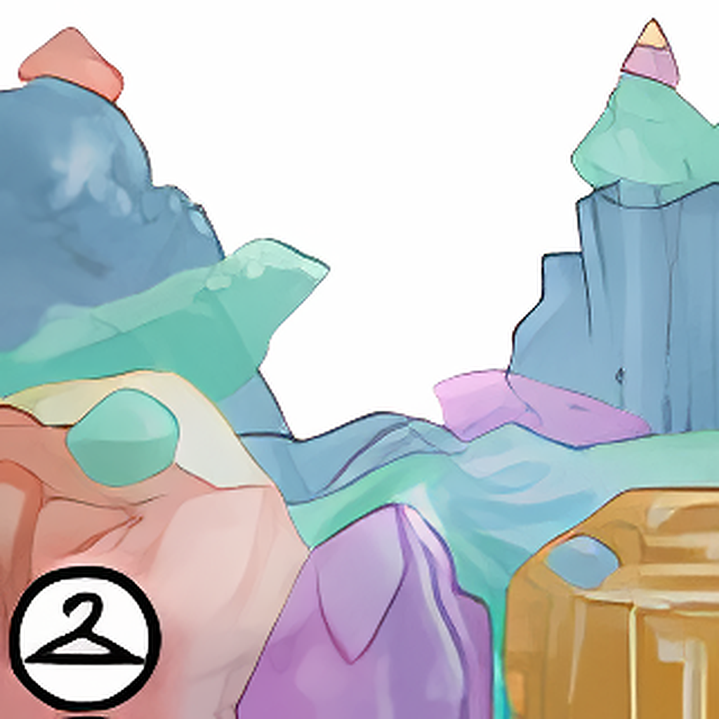 Gemstone Formation Foreground