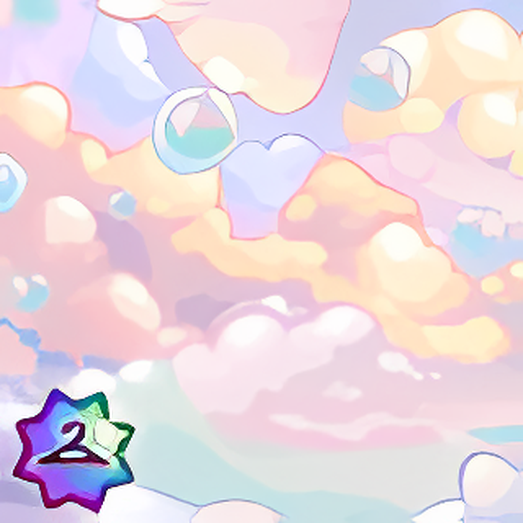 Pastel Bubble Background