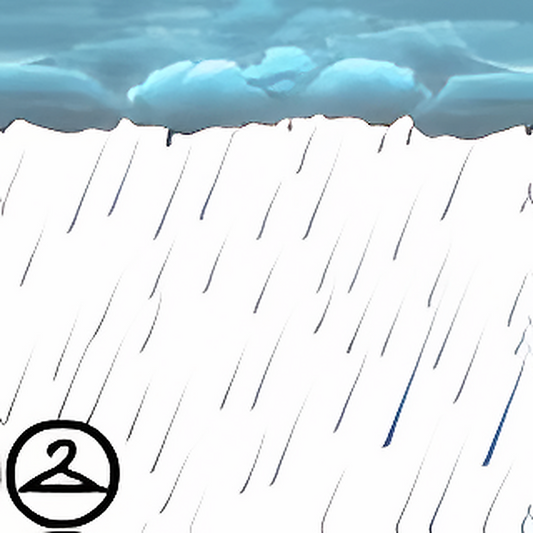 Ombre Storm Clouds with Rain