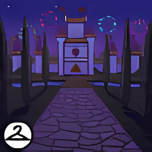 Meridell Firework Background