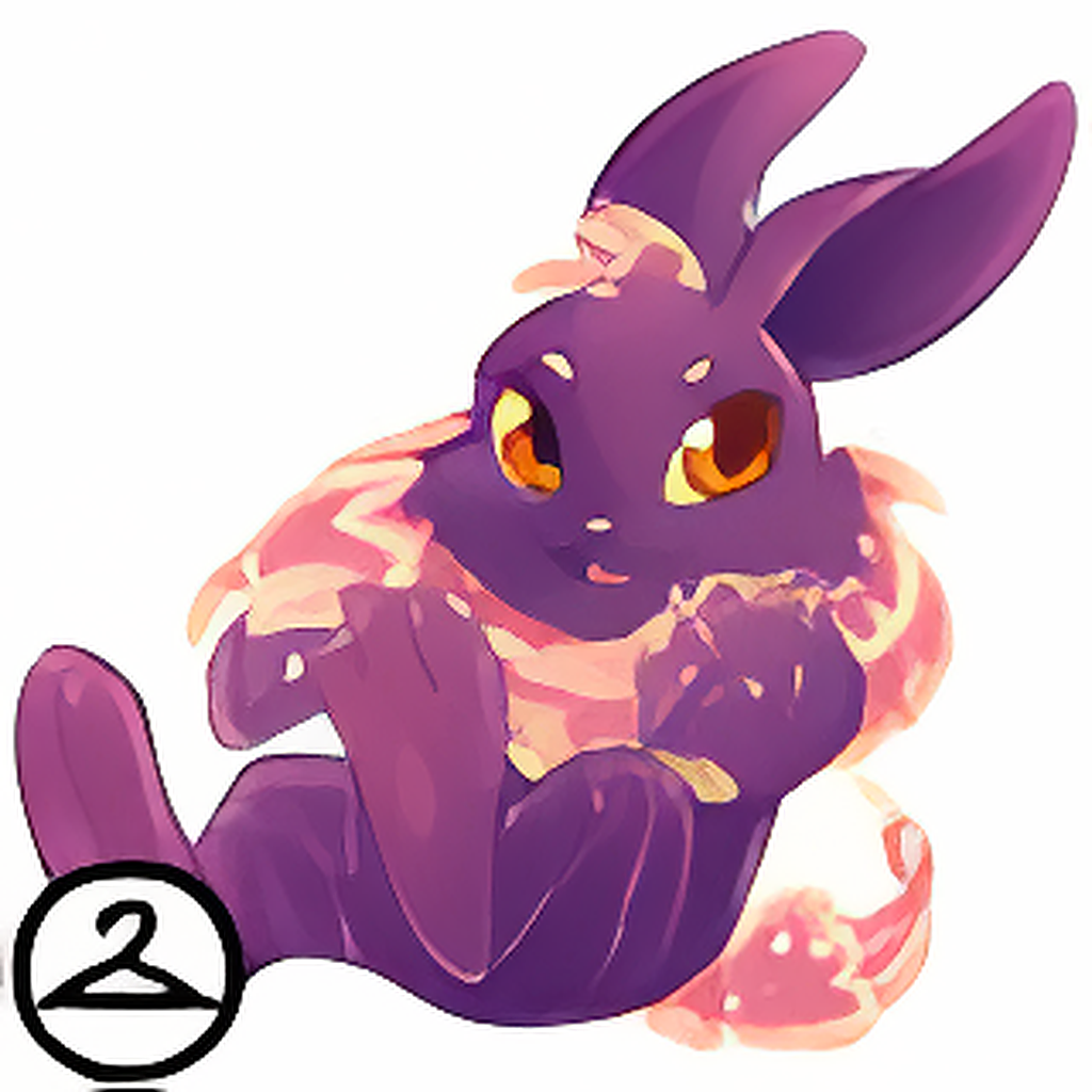 Prismatic Sunset: Coastal Water Cybunny