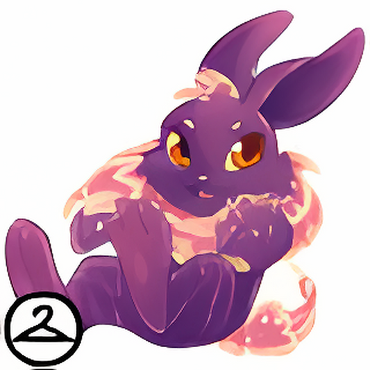 Prismatic Sunset: Coastal Water Cybunny