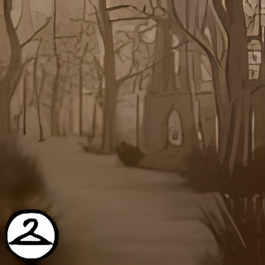 Dyeworks Sepia: Forest Fog Background