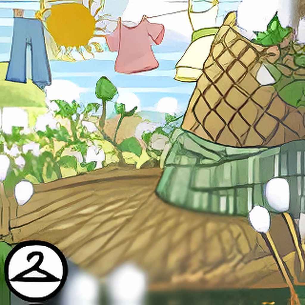 Cotton and Straw Dreamland Background