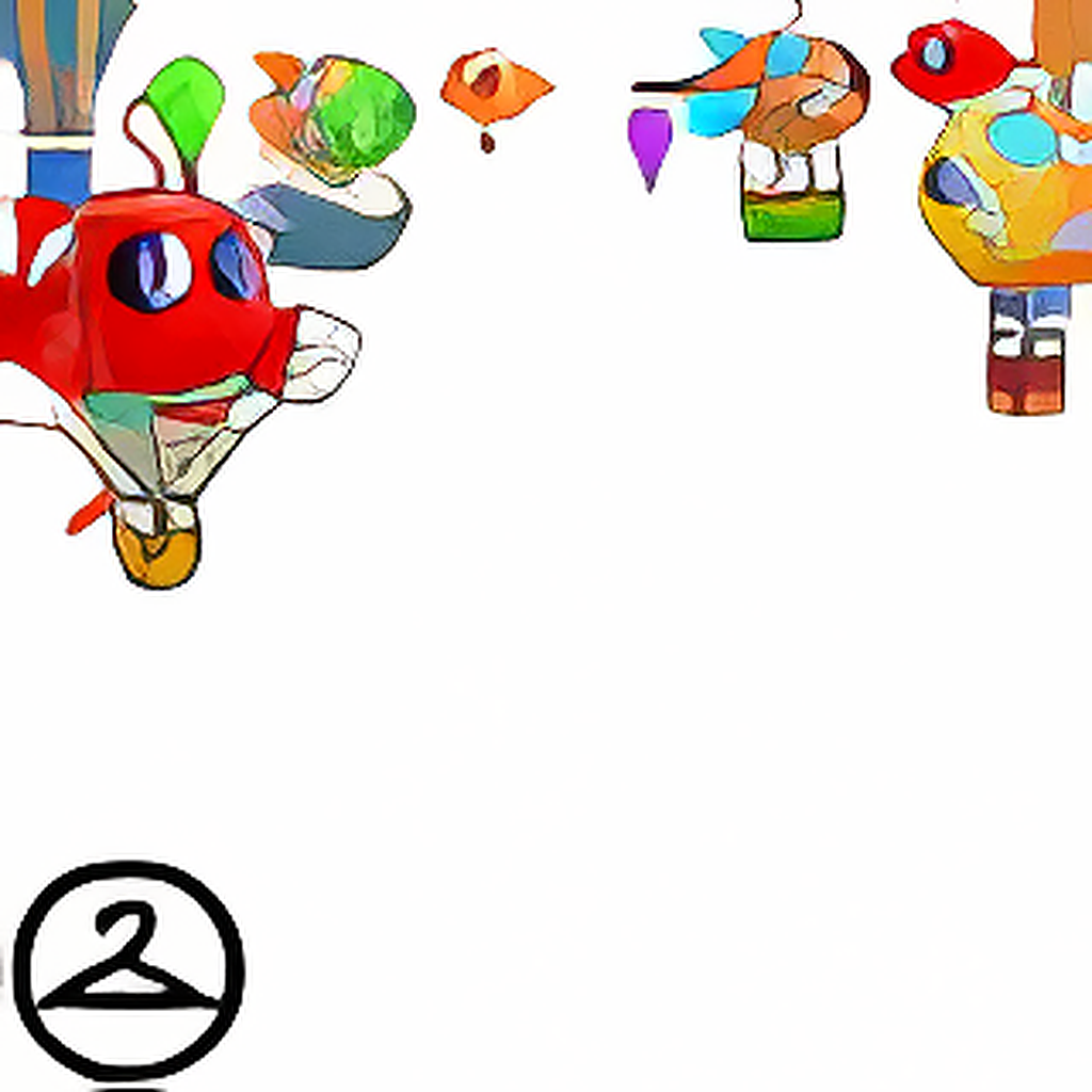 Floating Kiko Balloons