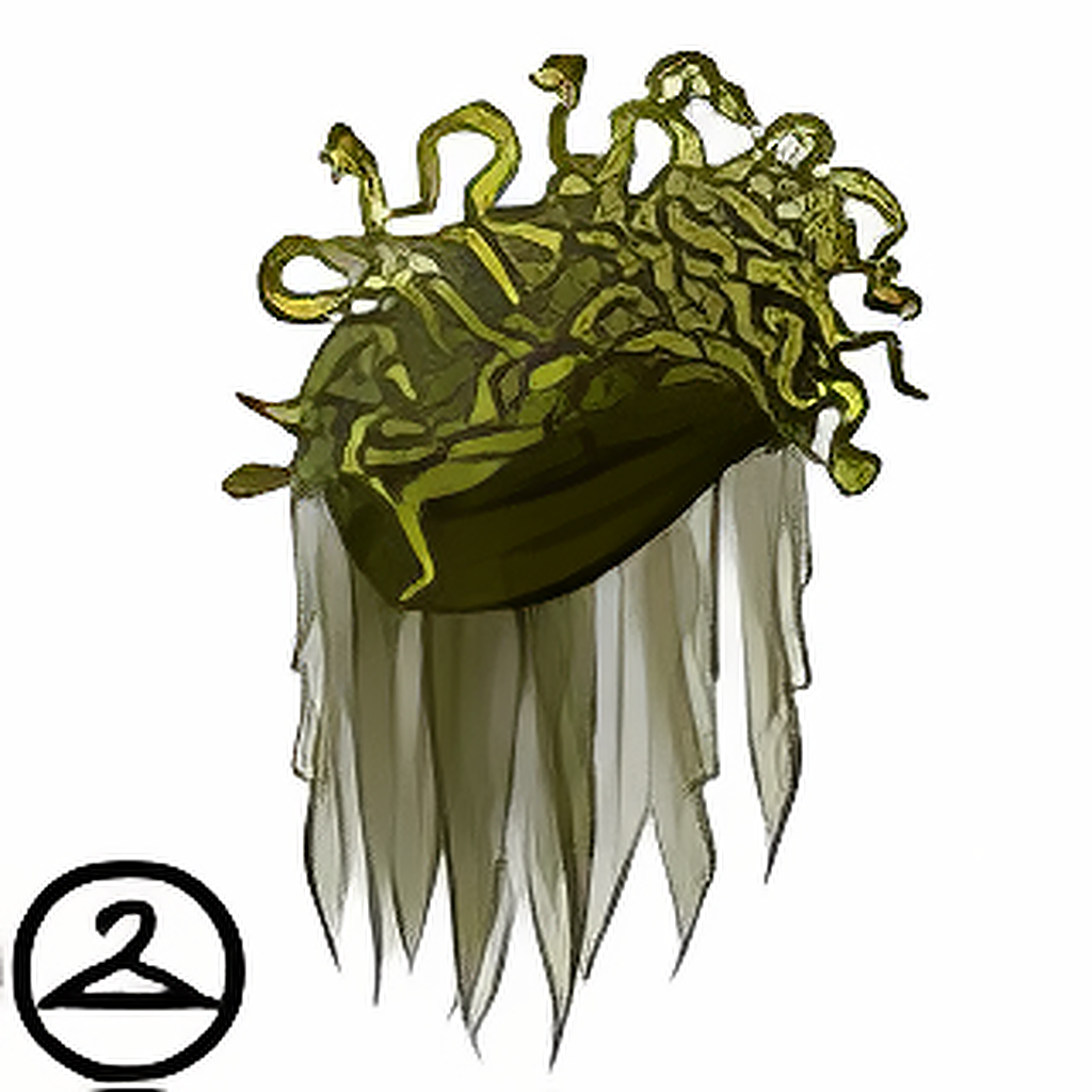 Slithering Crown & Veil