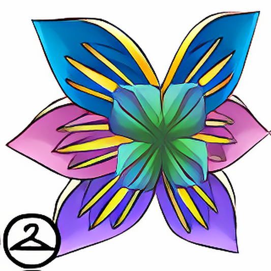 Origami Flower Wings