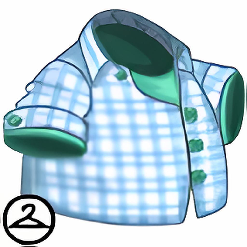 Green Plaid Shirt