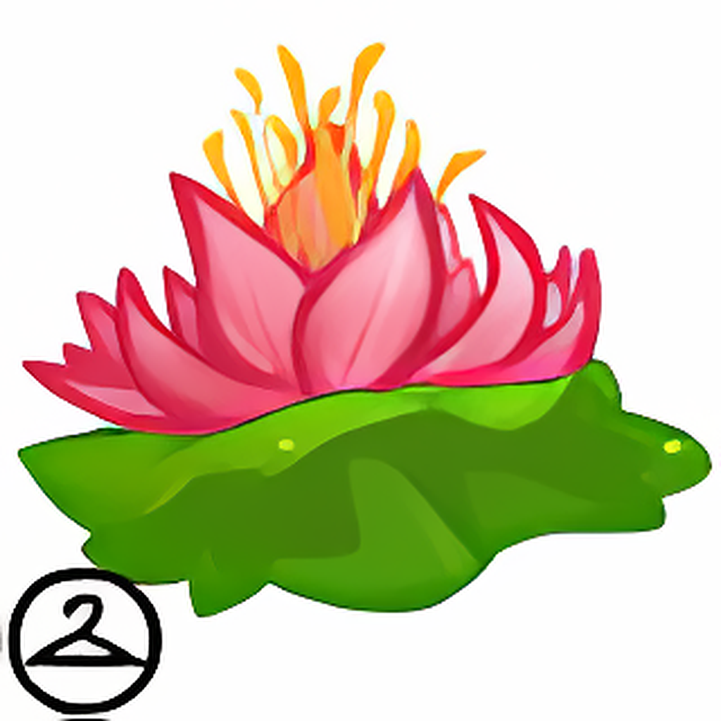 Lily Pad Flower Hat