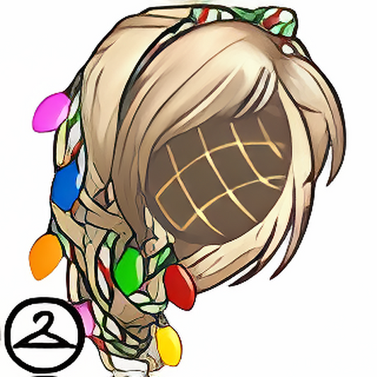 Dyeworks Blonde: Limited Edition- Holiday String Lights Wig