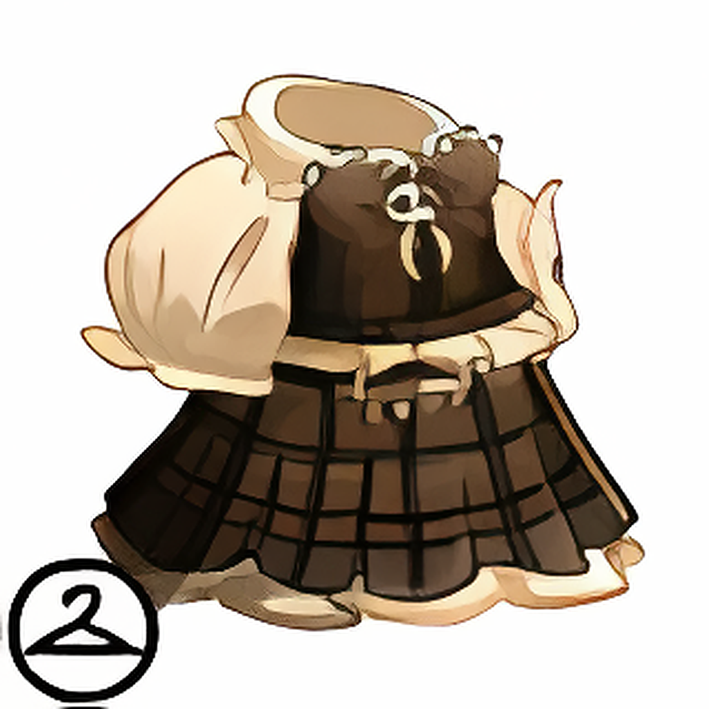 Dyeworks Brown: Mutant Dark Academic School Outfit