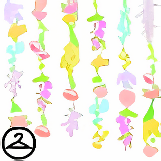 Blooming Pastel Flower Backdrop