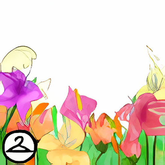 Feather Flower Garden Foreground