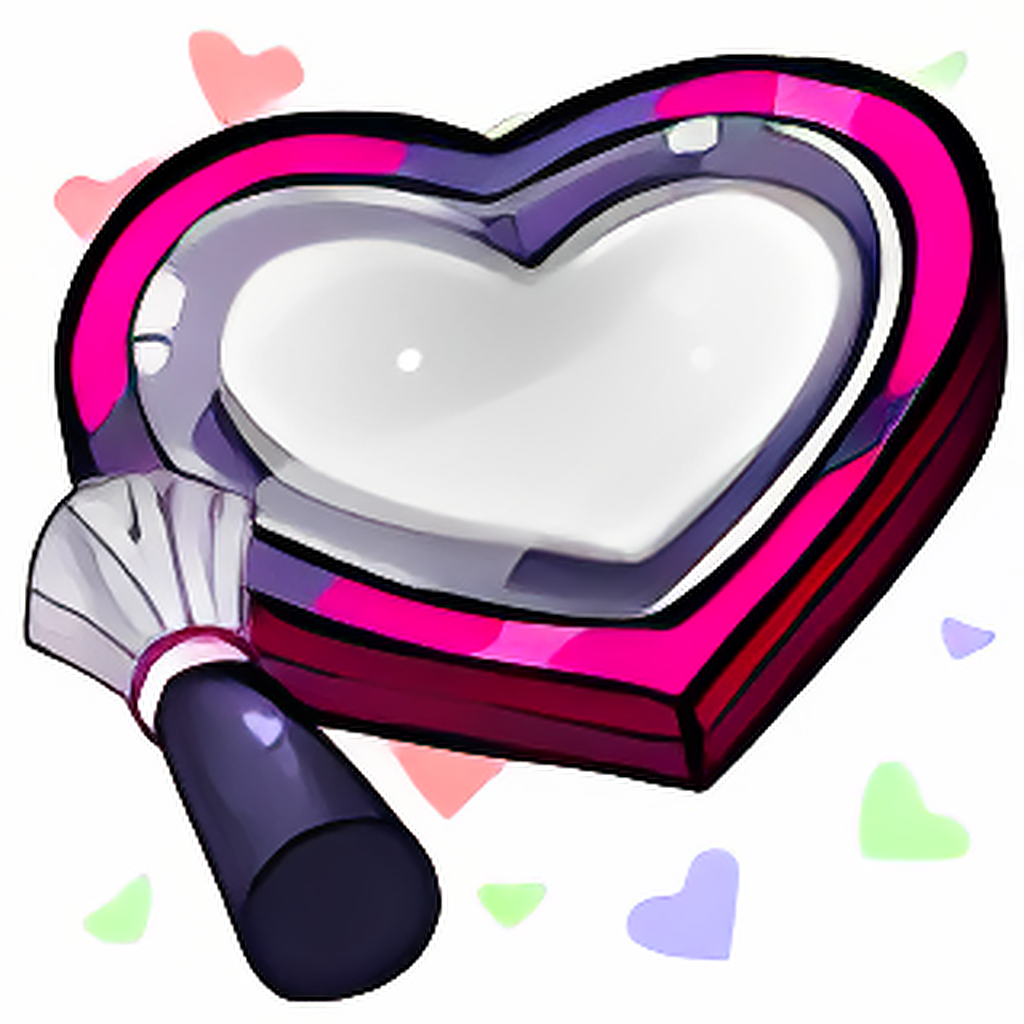 Dyeworks White: Unruly Heart Makeup