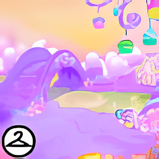 Dyeworks Purple: Fantastical Marshmallow Background