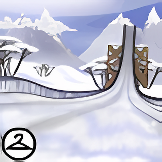 Ski Jump Background