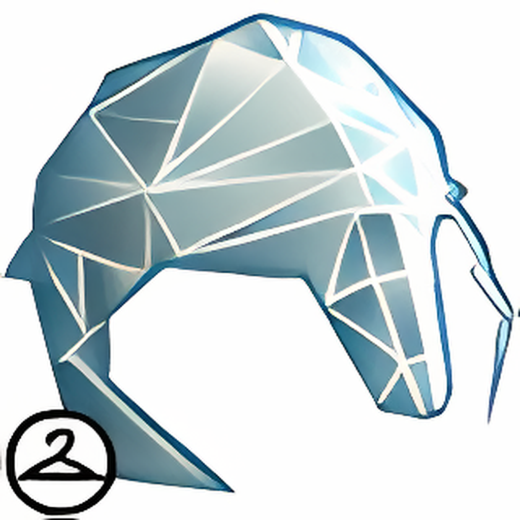 Metallic Mirror Mask