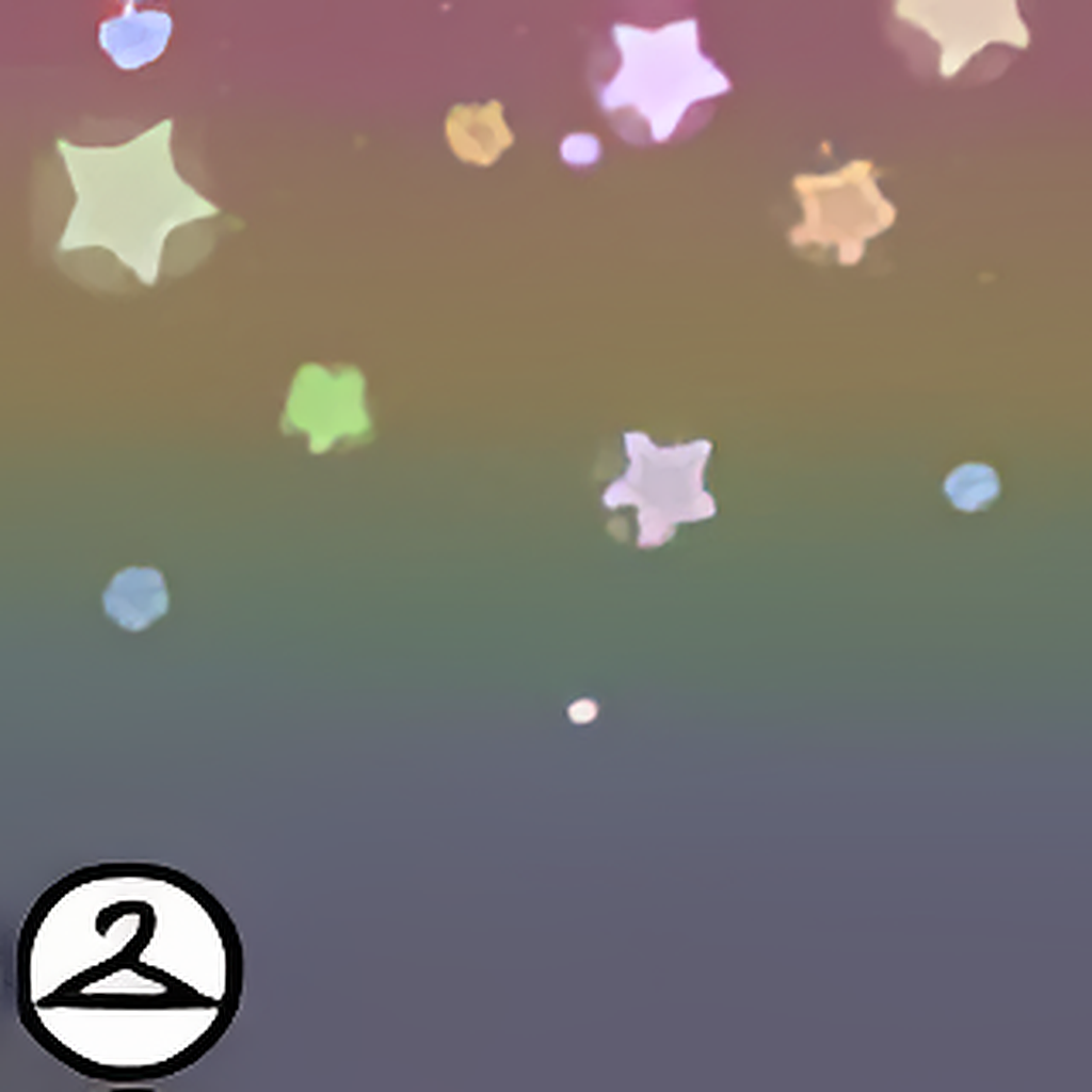 Dyeworks Rainbow: Falling Stars Effect