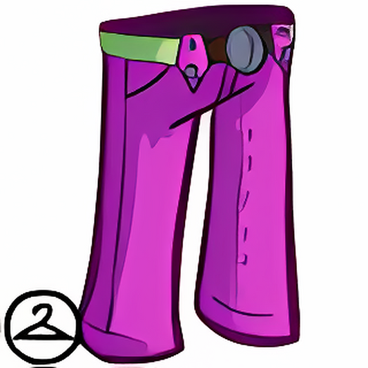 Fashionable Magenta Trousers