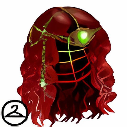 Glittering Jewelled Wig