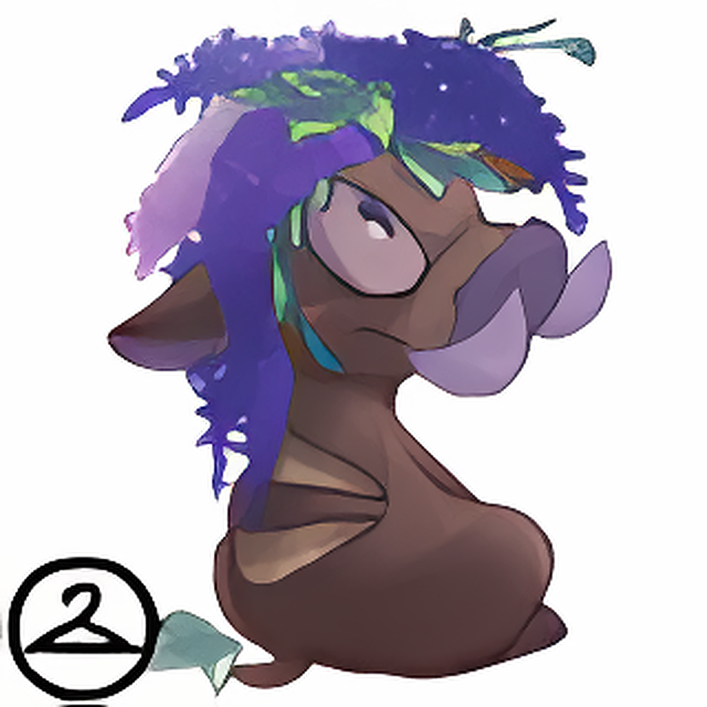 Prismatic Wisteria: Blooming Woodland Moehog