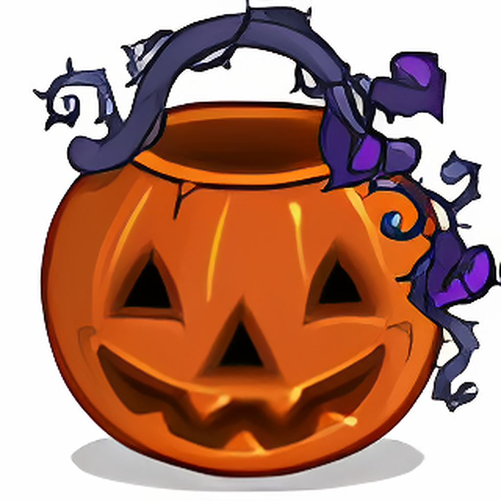 Glowing Jack-o-lantern Goodie Bag