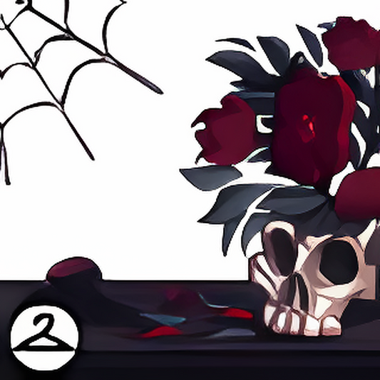 Poison Vase & Skulls Foreground