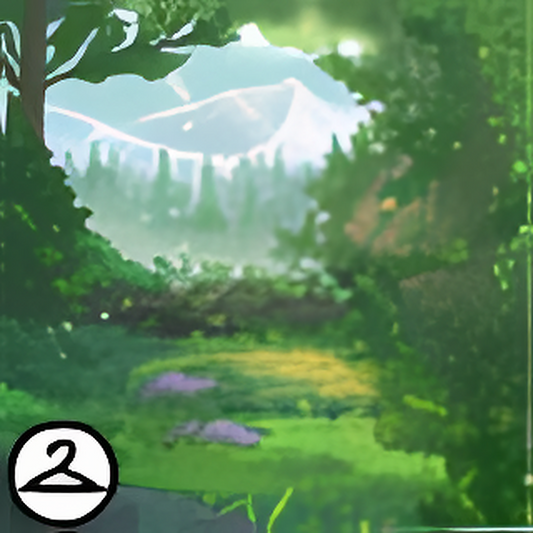 Lustrous Forest Background