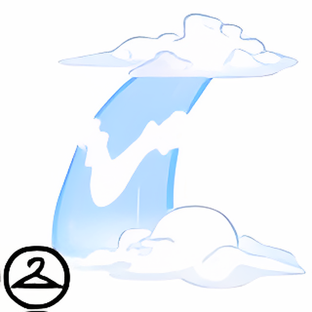 Cascading Cloud Waterfall