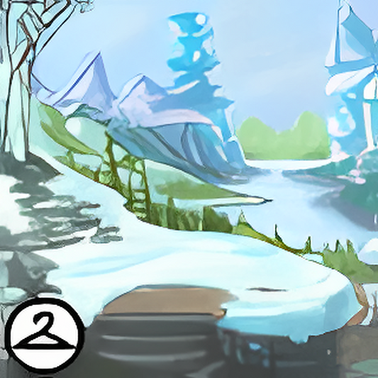 Journey Through Terror Mountain Panoramic Background 4 of 5