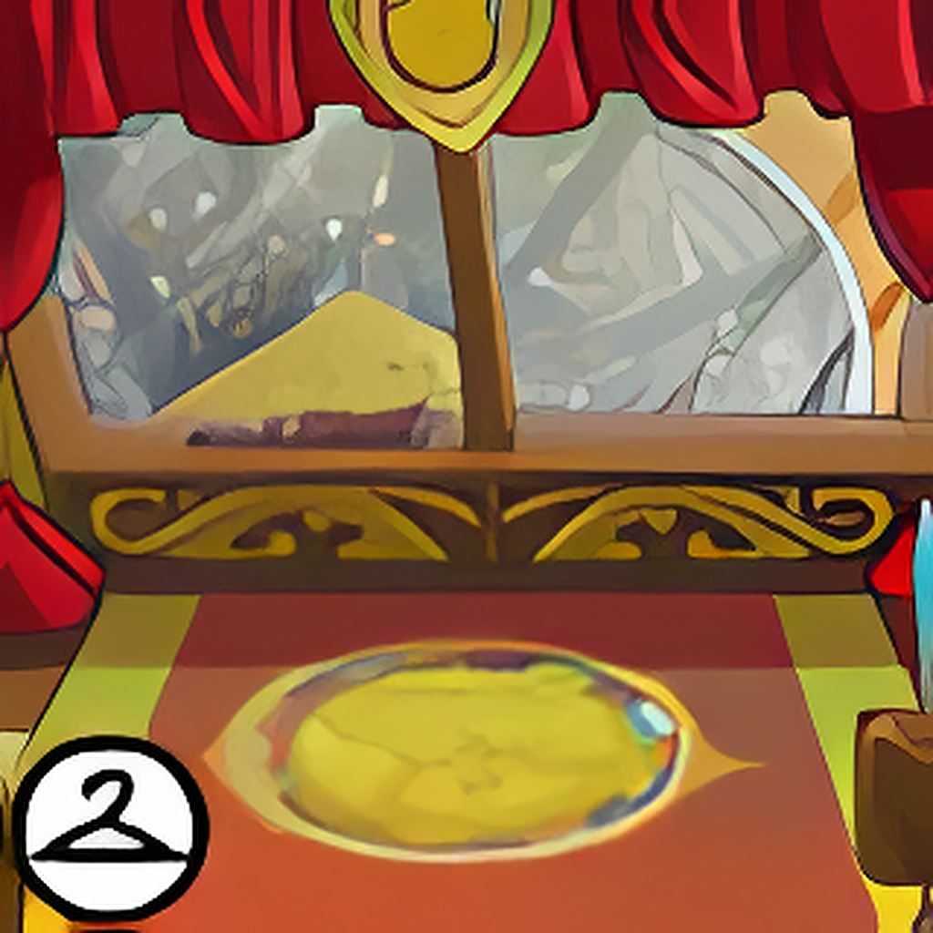 View from the Altador Cup Blimp Background