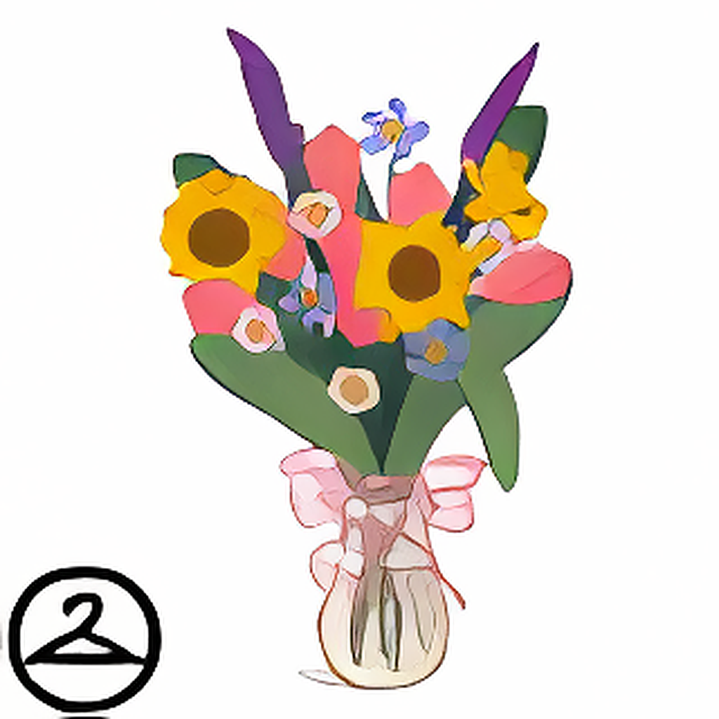 Crochet Flower Bouquet