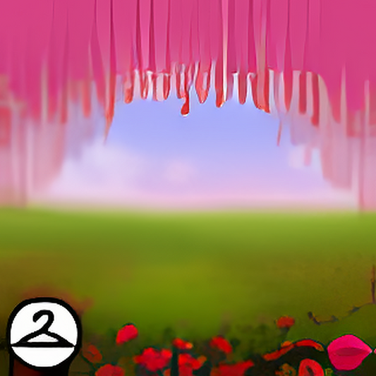 The Gatherer Enchanted Garden Background