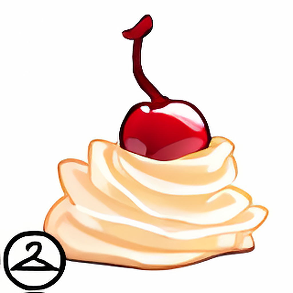 Whipped Cream and Cherry JubJub Hat