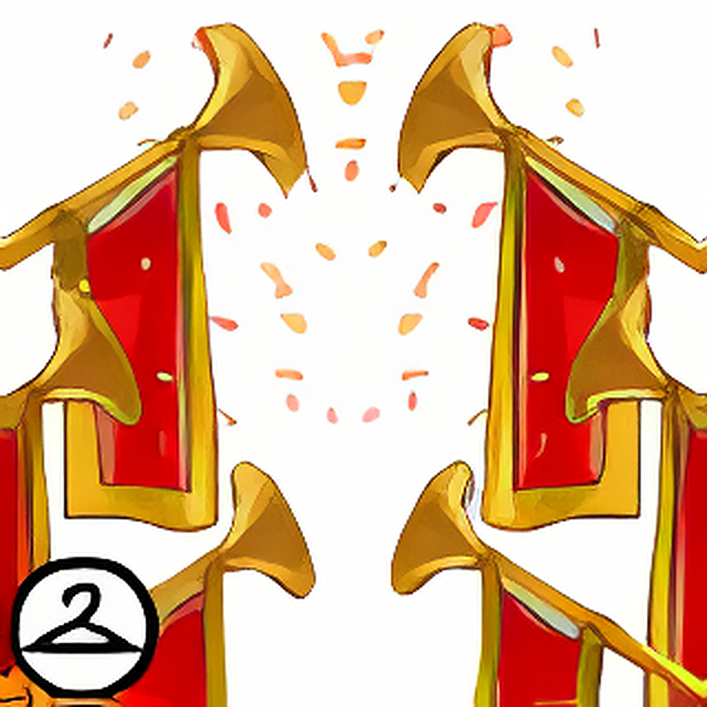 Trumpet Fanfare Shower