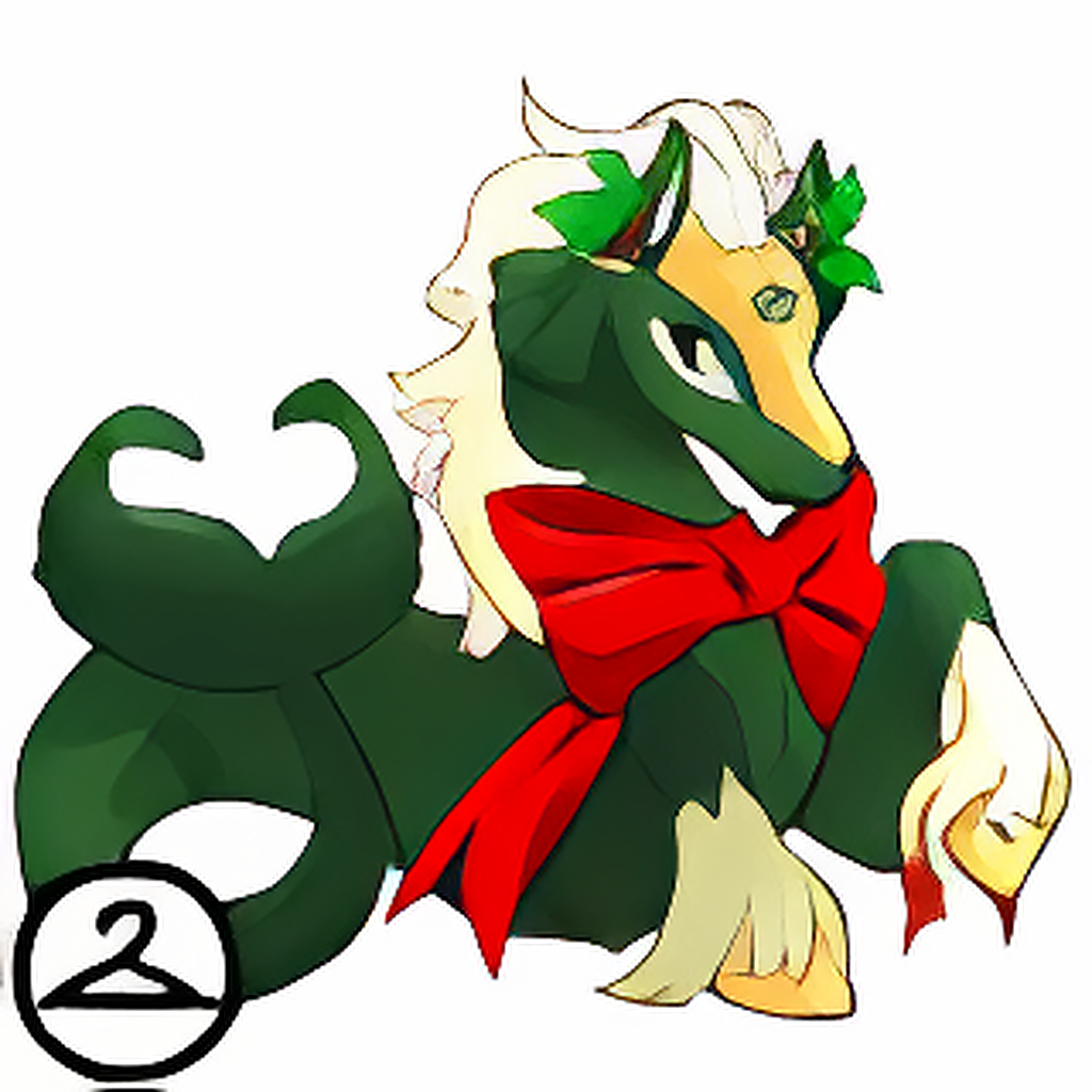 Festive Christmas Peophin