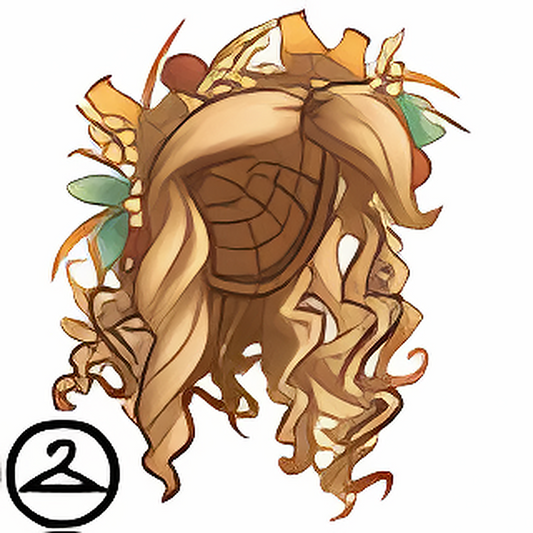 Wheat Wreath Wig