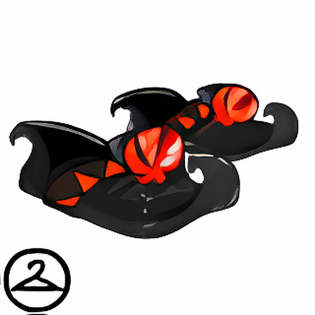 Vintage Halloween Party Shoes