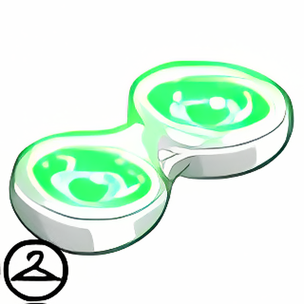 MME16-S4c: Glowing Green Contacts