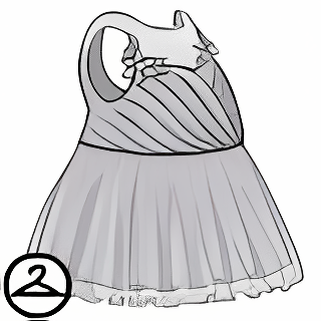 Grey Tulle Dress