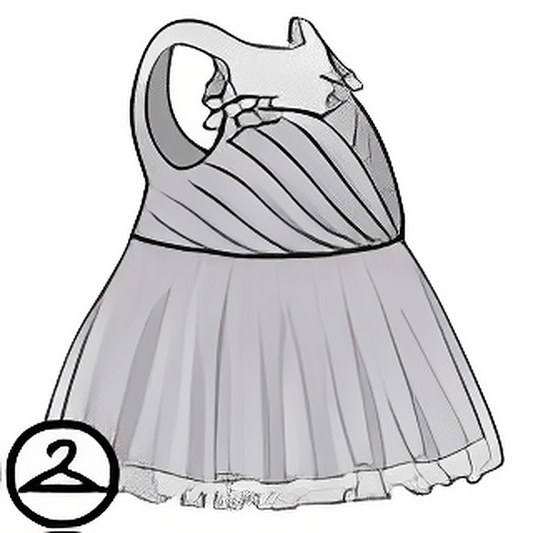 Grey Tulle Dress